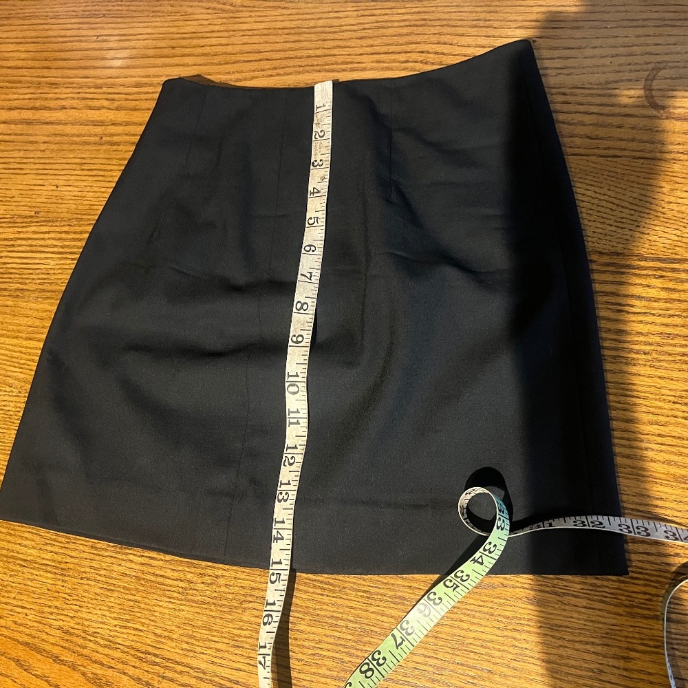 Gucci Tom Ford era miniskirt black mini skirt size 38 xs xxs 0 00 23 24 25 italy - Picture 3 of 13